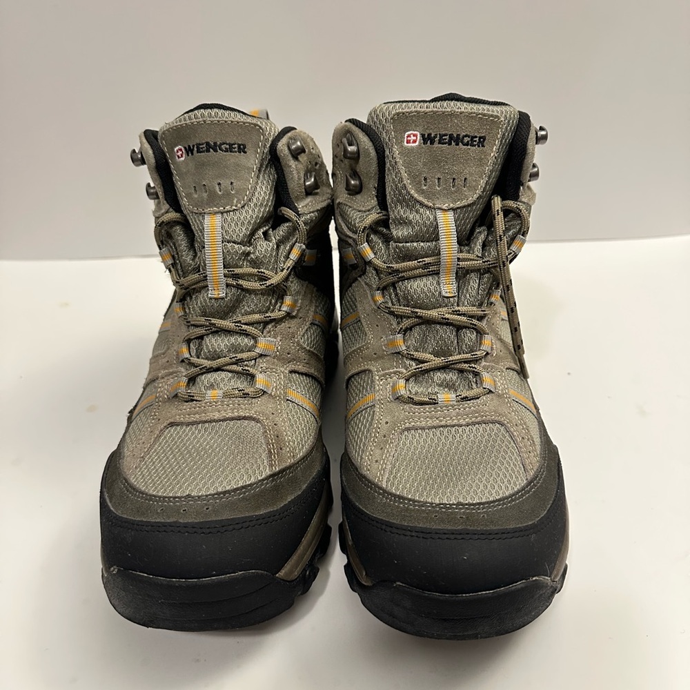 Wenger Swiss Army Anchorage Mid Vibram Sole Hiking Boots MS6104.16 Size US 9.5 - Picture 3 of 14